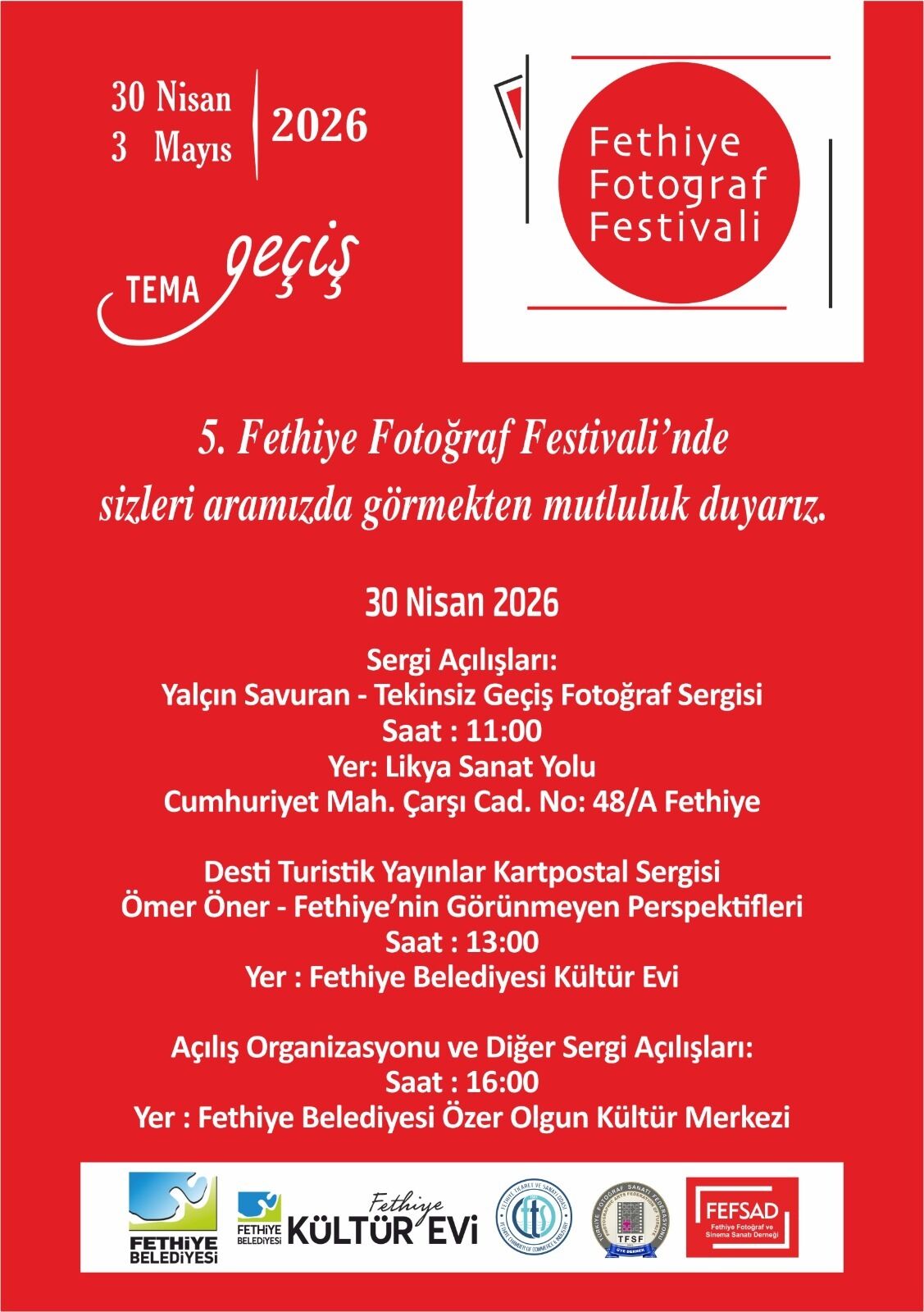 Fethiye’de Zaman, Mekân ve İnsan “Geçiş”te buluşuyor