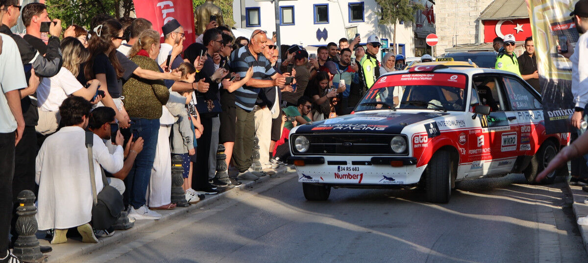 Bodrum Rallisi'nin start seremonisi yapıldı