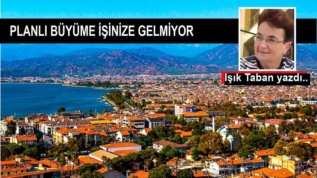 Planlı büyüme işinize gelmiyor