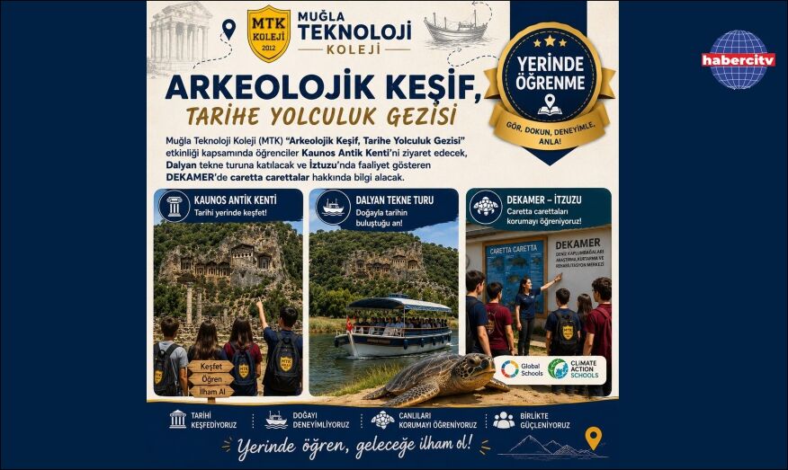  MTK öğrenme yolculuğunu antik kentlere taşıyor