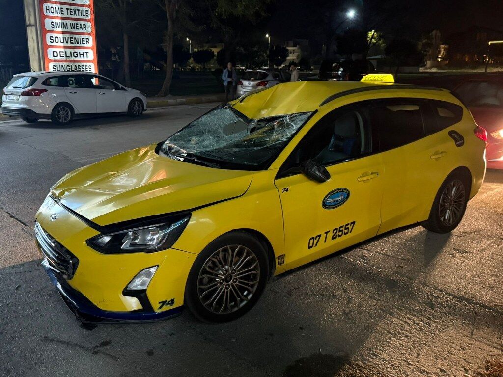 Taksi ile çarpışan bisikletin sürücüsü öldü