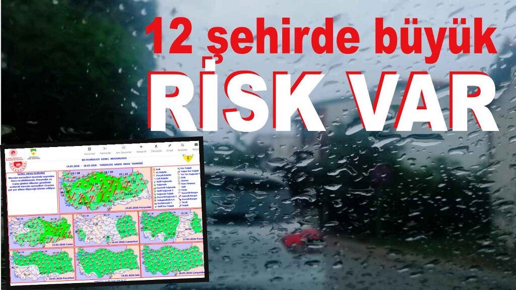 Meteoroloji’den üst üste uyarılar geldi