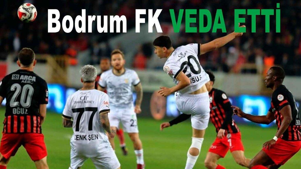 Bodrum FK, Çorum’da veda etti