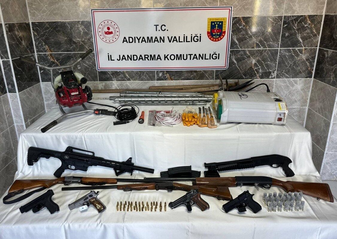 Kaçak kazı yapan 6 şahıs yakalandı