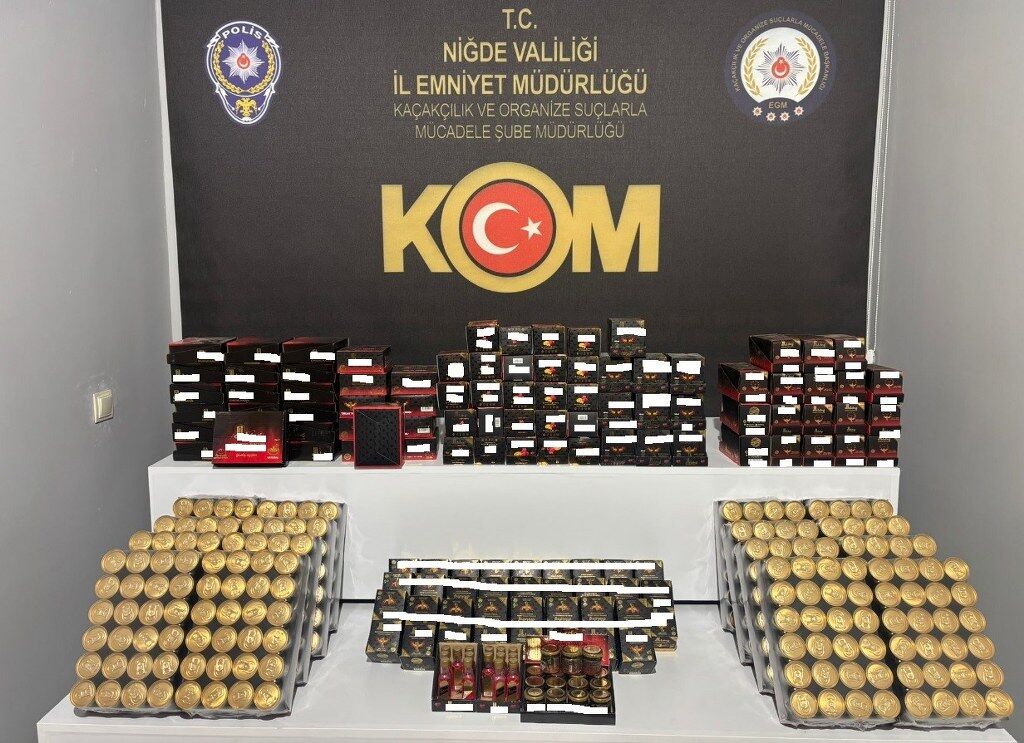 Niğde’de kaçakçılık operasyonu: 4 kişi gözaltına alındı
