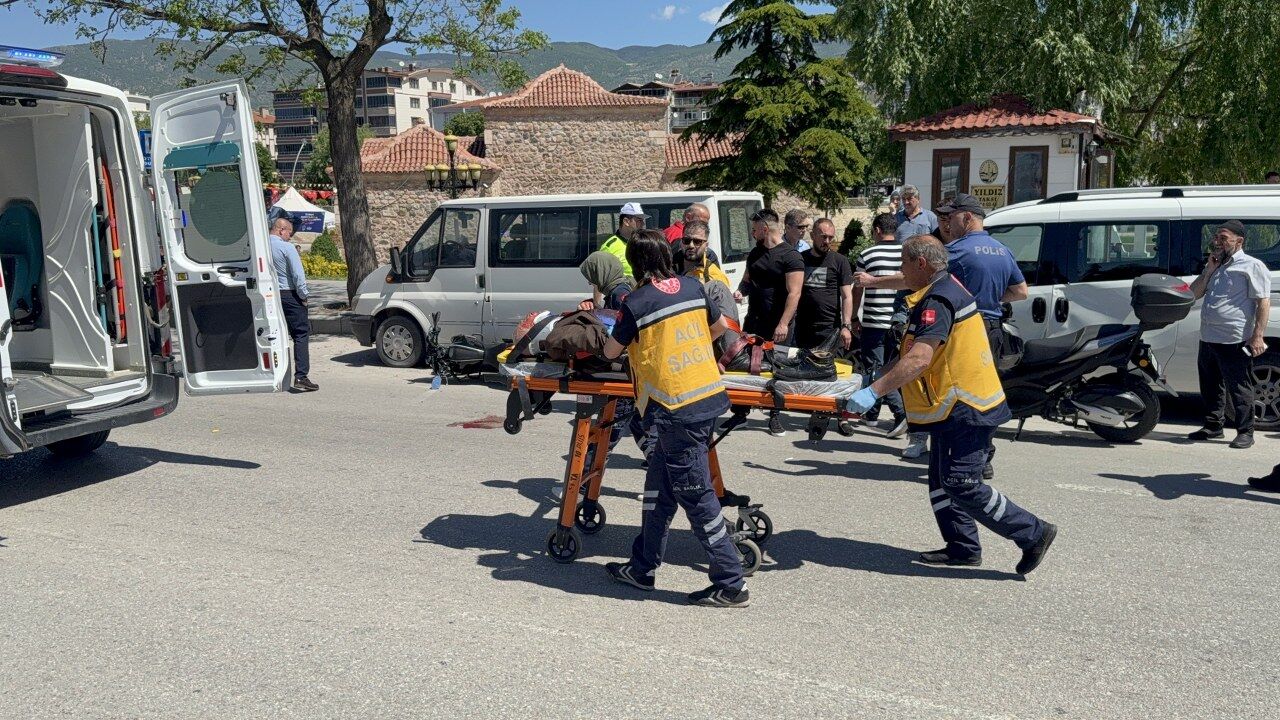 Motosikletin çarptığı şahıs hayatını kaybettti