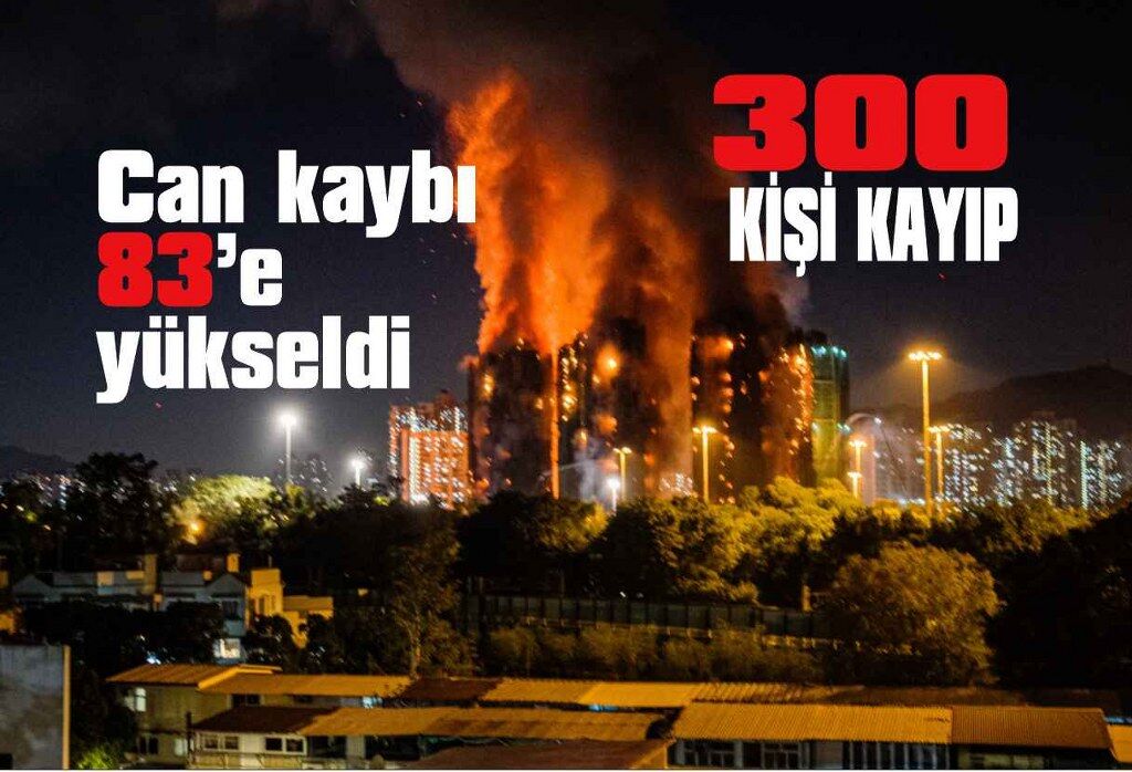 Yangın faciasında can kaybı 83’e yükseldi