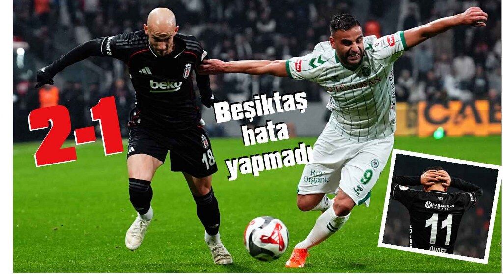 1-0 geri düştü, 10 kişi kaldı, kazanan Beşiktaş