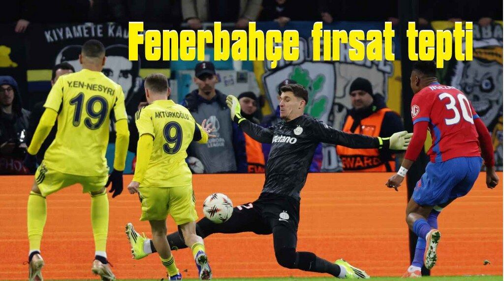 Fenerbahçe istediğini alamadı: 1-1