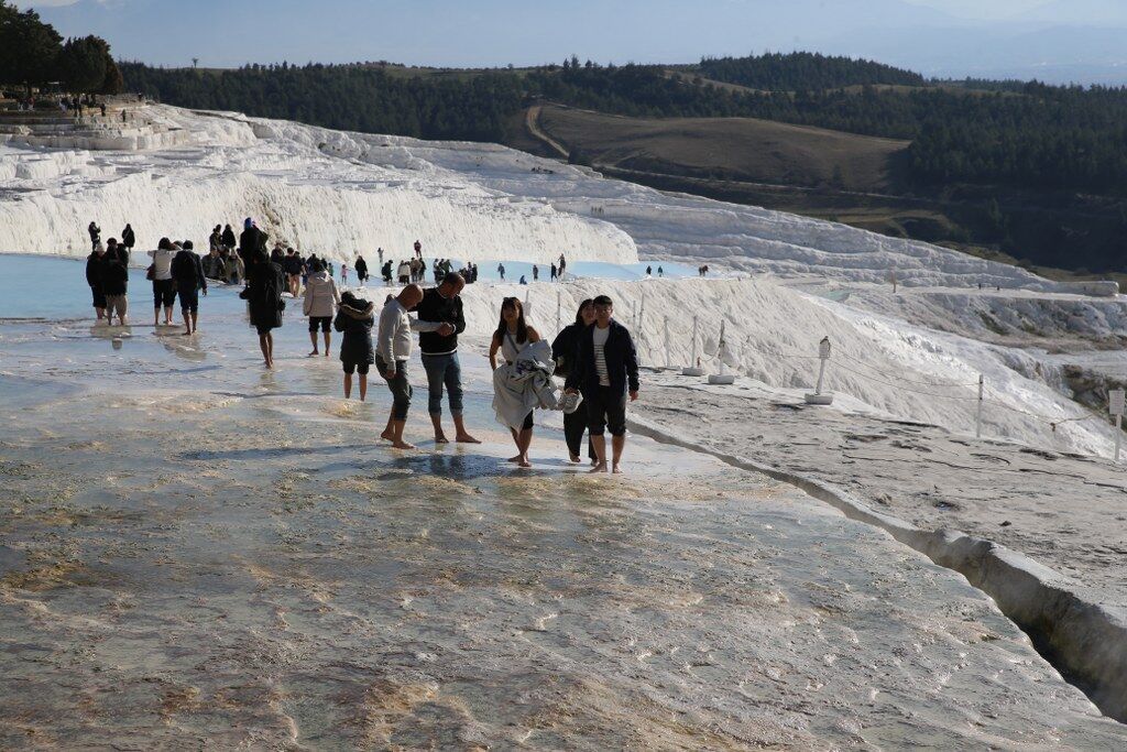 Pamukkale’yi 2025'te 2 milyon 301 bin 689 kişi ziyaret etti