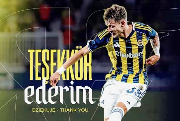 Szymanski, Fenerbahçe'ye veda etti